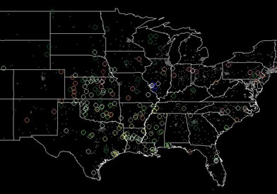F-Scale of Tornadoes in the USA